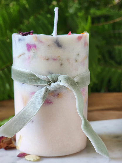 Flower Bits Candle Set